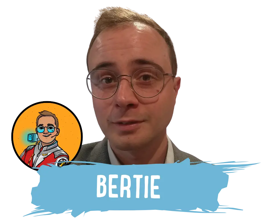Bertie, IRL Club Mentor at The Code Zone