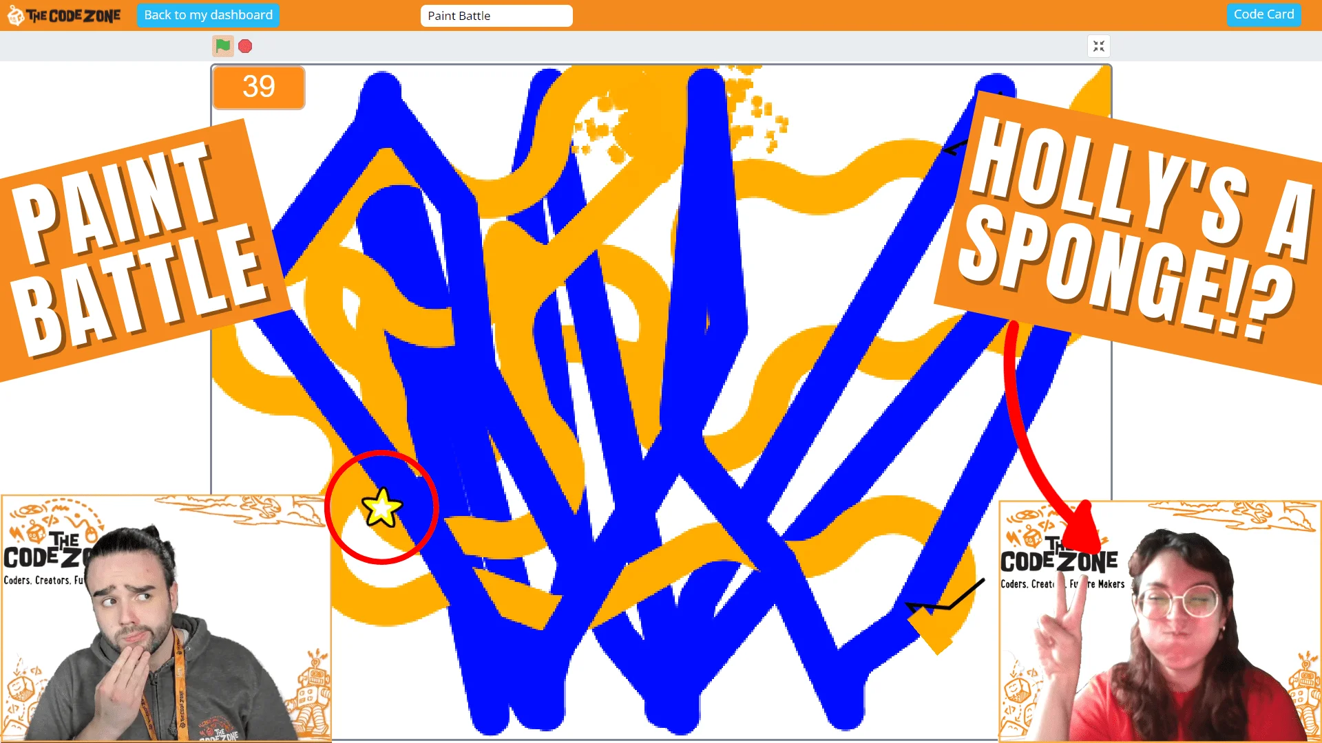 The Live Stream with Tom and Holly - Paint Battle!